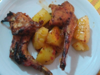 Coniglio  con patate