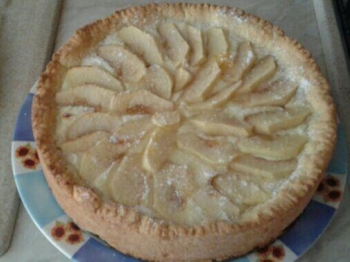 torta con pere