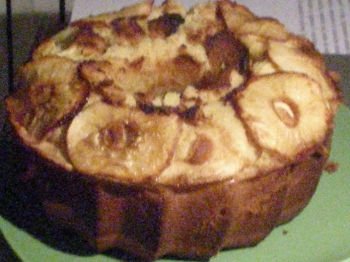 ciambella al miele con le mele