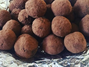 tartufini  al cioccolato