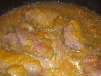 Involtini di carne con salsa di zucca