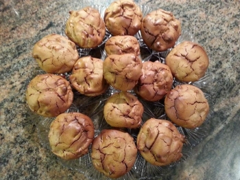Muffin di castagne e mele