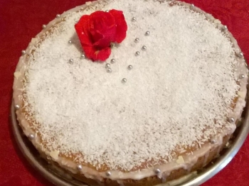 torta allo yogurt e cocco