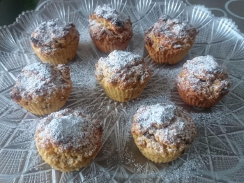 Muffin di panettone