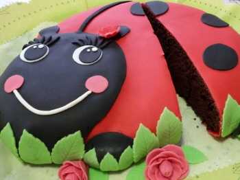 Torta di albumi al cacao