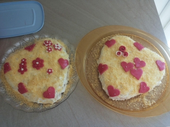 TORTA A CUORE  3° Dolce Sfida Culinaria San Valentino