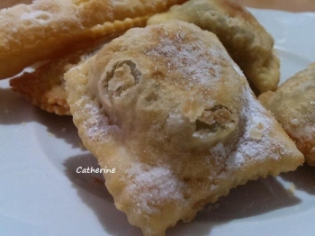 Panzerotti o Calzoncelli Lucani con ripieno di Ceci