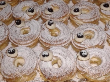 Zeppole alla crema