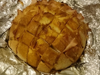 Pane ripieno al forno