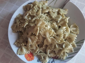 Farfalle al tonno e cipolla