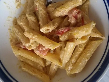 Pasta al pesto special