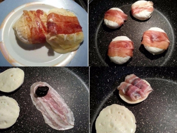 Tomini farciti di pancetta e prugne secche
