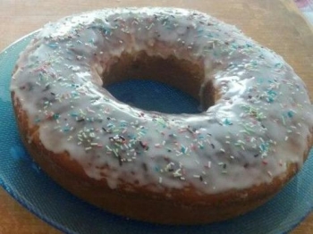 Ciambella alle mandorle (ricetta della dolcina Lorymonni)