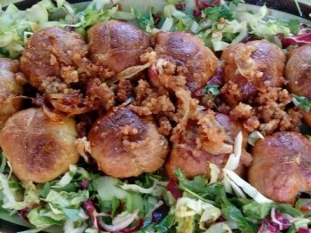 Polpette con amaretti e caffè
