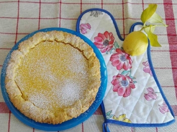 Torta con crema al limone di Natalia Cattelani