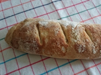 Filoncini di pane con preparato Paneangeli