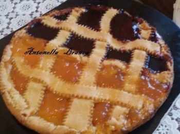 CROSTATA BICOLORE della dolcina gigliolapaola1516