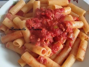 PASTA CON POMODORO AL FORNO della dolcina nicoto83