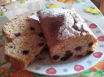 Plumcake integrale ai mirtilli ricetta della dolcina POLILLA