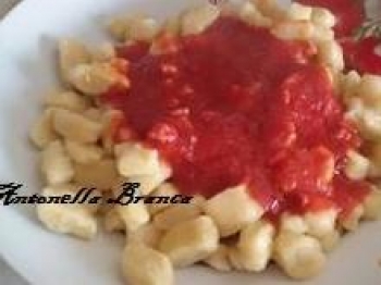 Gnocchi di patate al pomodoro della dolcina baci1971