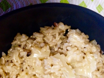 Riso integrale ai 4 formaggi