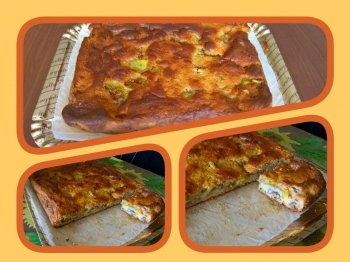 Torta yogurt, fichi e noci