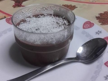 Budino al cioccolato e caffé