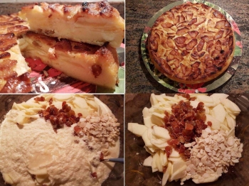 Torta cremosa alle mele