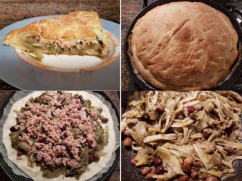 Pizza di scarola a modo mio