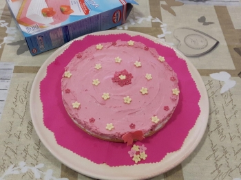 Torta fragola e panna (Ricetta Cameo)