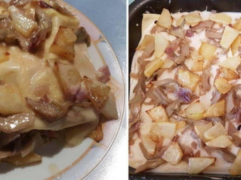 Lasagne Patate e carciofi