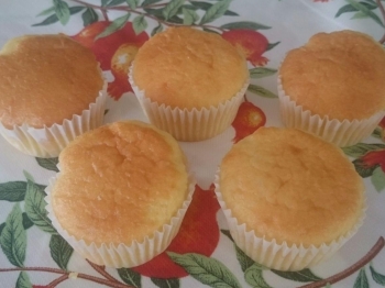 Plumcake (muffin) con farina di riso (ricetta della dolcina Topino14)