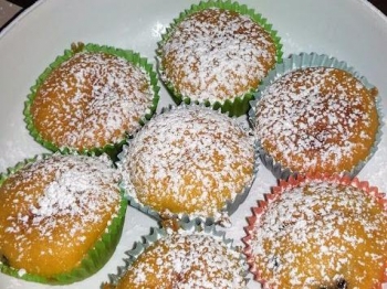 Muffin zucca e gocce di cioccolato