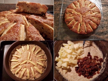 Torta rustica ricotta e mele