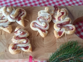 Alberelli di pasta sfoglia