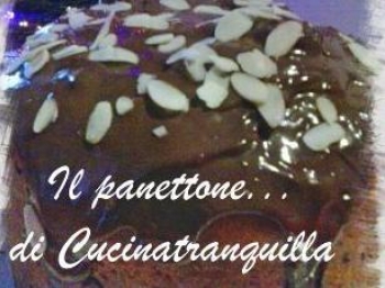 PANETTONE CON GOCCE DI CIOCCOLATO