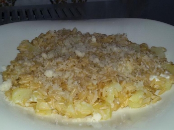 RISOTTO INTEGRALE ALLE MELE