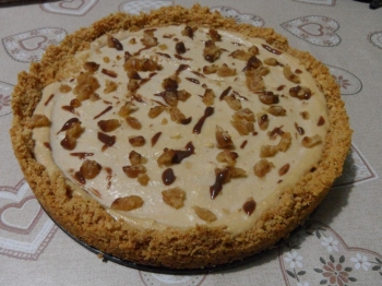 Cheesecake alle castagne