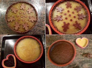 Crostata al cacao con marmellata