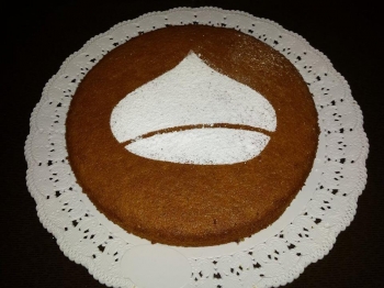 Torta di castagne.
