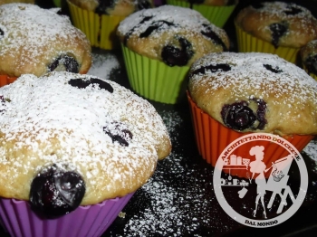 Muffin vegan ai Mirtilli