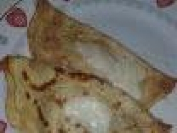 Crepes salate porcini cotto e besciamella