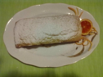 plumcake all'arancia