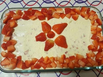 Tiramisù alle fragole