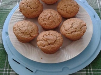 Muffin alle mandorle e nocciole