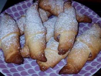 Mini croissant alla nutella