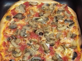 Pizza Margherita e Funghi!