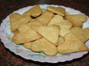 biscottini semplice di pasta frolla