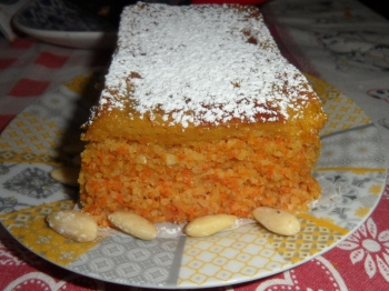 Torta di carote alle mandorle