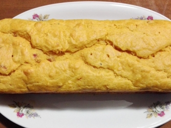 Plumcake alla zucca e pancetta